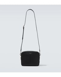 Saint Laurent - Spl Small Leather Shoulder Bag - Lyst