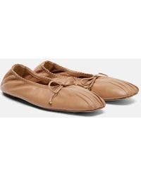 Magda Butrym - Leather Ballet Flats - Lyst