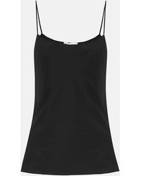 The Row - Biggins Stretch-Satin Camisole - Lyst