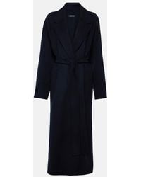 Max Mara - Belted Virgin Wool Coat - Lyst