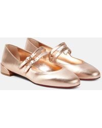 Christian Louboutin - Sweet Jane Leather Mary Jane Shoes - Lyst