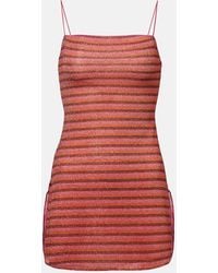 Oséree - Lumiere Striped Minidress - Lyst