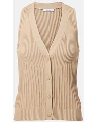 Max Mara - Chaleco Bimba De Crepe En Mezcla De Algodon - Lyst