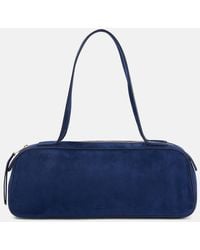 KHAITE - Simona Suede Shoulder Bag - Lyst