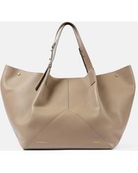 Victoria Beckham - The New Medium Leather Tote Bag - Lyst