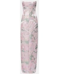 Markarian - Robe Odessa Aus Brokat - Lyst