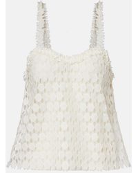 Ulla Johnson - Francoise Lace Cotton-Blend Top - Lyst