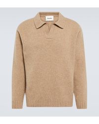 Nanushka - Jauro Wool-blend Polo Sweater - Lyst
