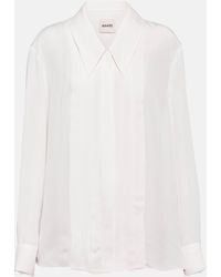 Khaite - Dorian Silk Shirt - Lyst