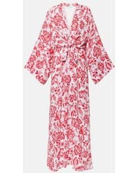 Melissa Odabash - Wisdom Floral Wrap Dress - Lyst
