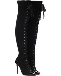 christian louboutin over the knee