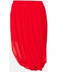 JACQUES WEI - Midirock Aus Chiffon - Lyst