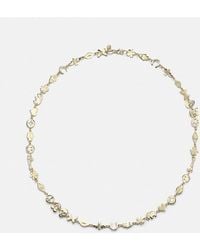 Sydney Evan - Pure Tiny 14Kt Necklace - Lyst