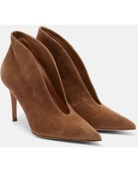 Gianvito Rossi - Vania Suede Pumps - Lyst