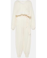 Loro Piana - Combi-Pantalon En Coton Et Lin - Lyst