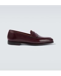 George Cleverley - Bradley Ii Leather Penny Loafers - Lyst