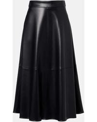 Max Mara - Ninfa Jersey Midi Skirt - Lyst