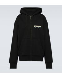 Givenchy - World Tour Cotton Fleece Hoodie - Lyst