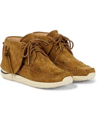 Visvim Fbt Lhamo Folk Shoes - Brown