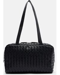 The Row - Astra Woven Leather Shoulder Bag - Lyst