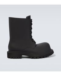 Balenciaga - Steroid Combat Boots - Lyst