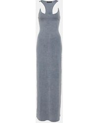 Y. Project - Invisible Strap Cotton Maxi Dress - Lyst