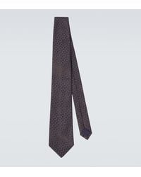 Charvet - Corbata De Jacquard De Seda - Lyst