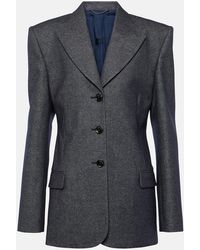 Magda Butrym - Wool-Blend Blazer - Lyst