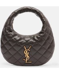 Saint Laurent - Icarino Quilted Leather Tote Bag - Lyst
