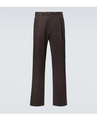 Saman Amel - Gerade Hose Amo Aus Baumwolle Und Kaschmir - Lyst