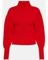 Ferragamo - Pullover in lana e cashmere - Lyst