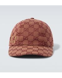 Gucci - Gg Cotton-Blend Baseball Cap - Lyst