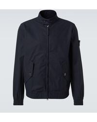 Stone Island - Bomberjacke Ghost Compass Aus Baumwolle - Lyst