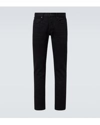 Tom Ford - Logo Straight Jeans - Lyst