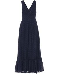 Heidi Klein New Haven Cotton Maxi Dress - Blue