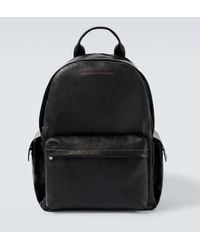 Brunello Cucinelli - Leather Backpack - Lyst
