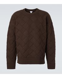 Bottega Veneta - Intrecciato Wool-Blend Sweater - Lyst