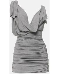 The Attico - Minikleid Aus Jersey - Lyst