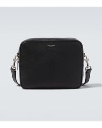 Saint Laurent - Spl Small Leather Shoulder Bag - Lyst