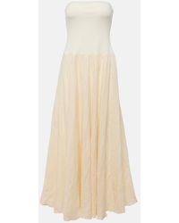 Johanna Ortiz - Robe Longue En Lin Melange - Lyst