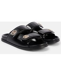 Gucci - Damensandale Mit Kristallen, Grösse - Lyst