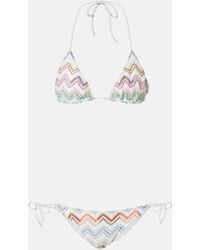 Missoni - Zigzag Crochet Bikini - Lyst