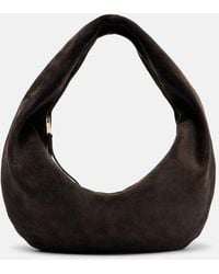 KHAITE - Olivia Medium Suede Shoulder Bag - Lyst