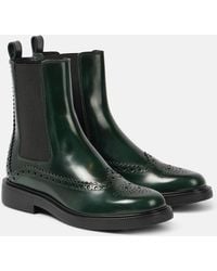Tod's - Leather Chelsea Boots - Lyst