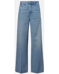 Citizens of Humanity - Ayla Mid-Rise Wide-Leg Jeans - Lyst
