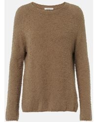 The Row - Kathy Cotton Boucle Sweater - Lyst