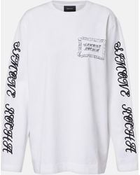 Simone Rocha - Printed Cotton Jersey Top - Lyst