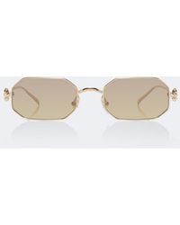 Cartier - Clash De Cartier Rectangular Sunglasses - Lyst
