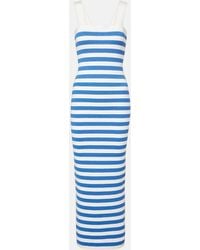 Posse - Ari Striped Knitted Maxi Dress - Lyst
