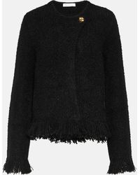 Chloé - Wool-blend Tweed Jacket - Lyst
